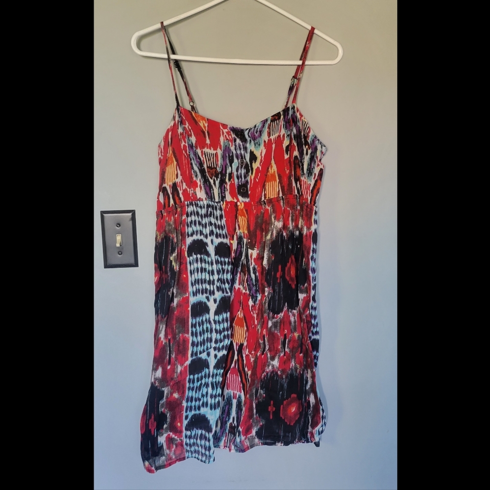 Royal Love Multicolored Abstract Dress ❤️